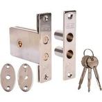 Nemef veiligheidsslot bijzetslot compleet nieuw, Doe-het-zelf en Verbouw, Hang- en Sluitwerk, Ophalen of Verzenden, Nieuw, Rvs