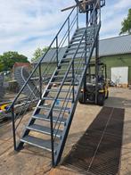 Stalen trap antraciet. Hoog 3,65 mtr. Nob067, Ophalen, Zo goed als nieuw, 2 tot 4 meter
