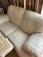 Leren bank, Huis en Inrichting, Banken | Sofa's en Chaises Longues, Verzenden, Gebruikt, Leer