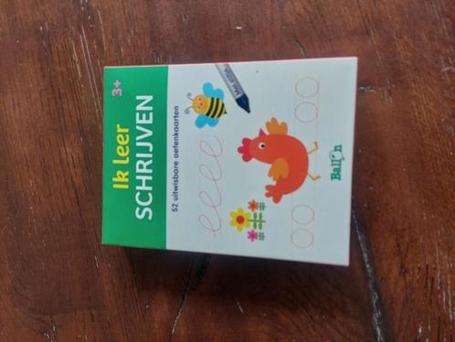 Speel- en leerkaarten 1 - Ik leer schrijven +3, Kinderen en Baby's, Speelgoed | Educatief en Creatief, Zo goed als nieuw, Ophalen of Verzenden