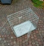 Handige metalen hondenbanch, inklapbaar. 76x52x58 (OPHALEN), Dieren en Toebehoren, Ophalen of Verzenden, Gebruikt