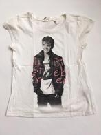 JUSTIN BIEBER shirt 146-152 in ~~nieuw~~ staat, Kinderen en Baby's, Kinderkleding | Maat 146, Verzenden, Zo goed als nieuw, Meisje