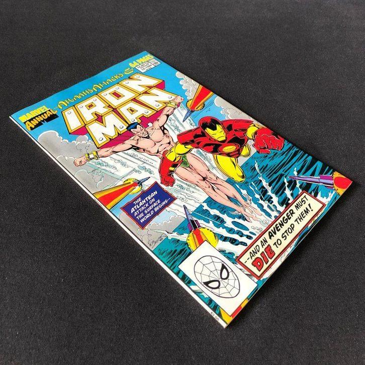 Iron Man Annual Vol.1 #10 (1989) FN (6.0), Boeken, Strips | Comics, Gelezen, Eén comic, Amerika, Ophalen of Verzenden
