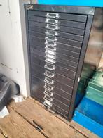 Metalen ladekast met veel lades, Huis en Inrichting, Kasten | Roldeurkasten en Archiefkasten, Ophalen of Verzenden
