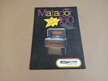 Flyer: Seeburg Matador-160 (1972) jukebox beschikbaar voor biedingen