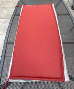 > TUINBANK KUSSEN - ROOD, Tuin en Terras, Ophalen, Zo goed als nieuw