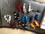Vilten siergarnalen sleutelhangers 17 x ( 10 hoog), Ophalen of Verzenden, Nieuw, Overige typen