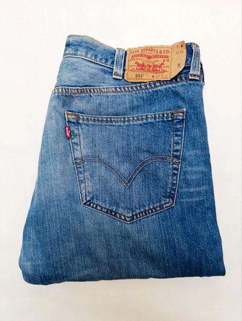 Levi's 501 Original Jeans W38/L32, Kleding | Heren, Spijkerbroeken en Jeans, Zo goed als nieuw, W36 - W38 (confectie 52/54), Blauw