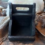 Houten Gruttersbakje | Zwart, Minder dan 50 cm, Minder dan 50 cm, Ophalen of Verzenden, Vintage & More