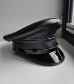 Unisex zwarte pet, Verzenden, Zo goed als nieuw, 56 of 57 cm (M, 7 of 7⅛ inch), Pet
