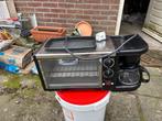 koffiemachine en mini oven in 1, Witgoed en Apparatuur, Ovens, Ophalen, Vrijstaand, Oven met grill, Minder dan 45 cm