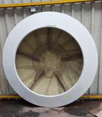 Grote ronde witte polyester tuinschaal/bloembak polyester, Ophalen, Rond, Kunststof