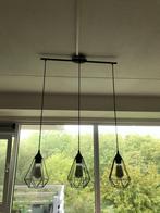Zwart metalen hanglamp, Ophalen, Zo goed als nieuw, Industrial, Metaal