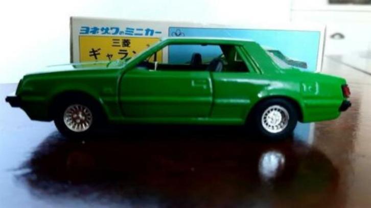 Diapet MITSUBISHI SAPPORO GALANT GROEN G-138, Hobby en Vrije tijd, Modelauto's | 1:43, Nieuw, Auto, Overige merken, Ophalen of Verzenden