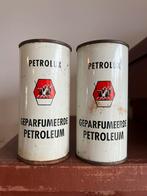 SET OUDE BLIKJES PETROLUX GEPARMUEERDE PETROLEUM, Ophalen of Verzenden, Gebruikt, Overige, Overige merken