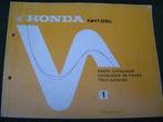 Honda NH125 D 1983 scooter parts list teile katalog NH 125, Ophalen of Verzenden, Honda