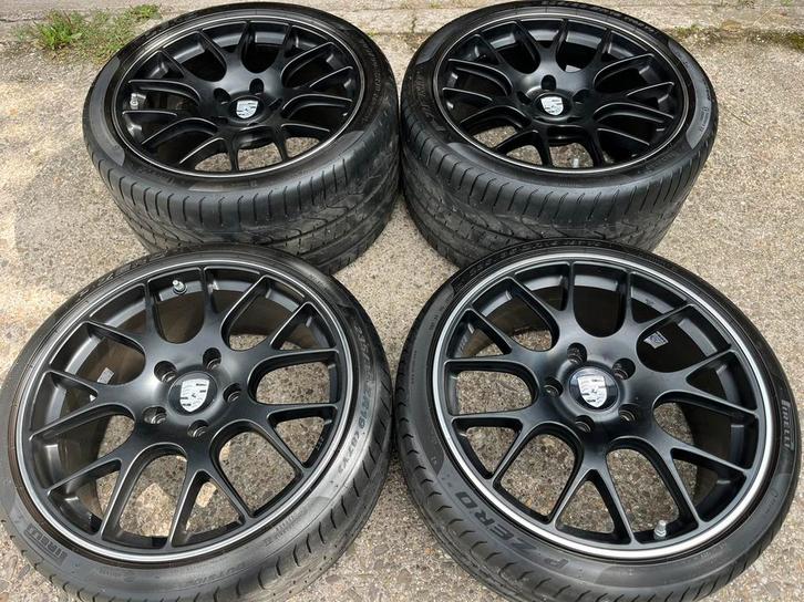 19” originele BBS CH111 Porsche 997 Breedset velgen zomer, Auto-onderdelen, Banden en Velgen, Banden en Velgen, Zomerbanden, 19 inch