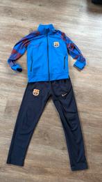 Trainingspak Barcelona maat 152 blauw, Ophalen, Zo goed als nieuw, Jongen of Meisje, Sport- of Zwemkleding