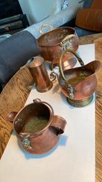 4 Mooie koper stukken, Huis en Inrichting, Woonaccessoires | Overige, Ophalen, Gebruikt