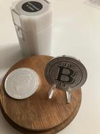 zilver 99,99 bitcoin 1 troy oz 2021-2022, Postzegels en Munten, Ophalen of Verzenden, Zilver