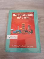 Bedrijfskunde de basis ISBN nummer: 9789001575441, Boeken, Studieboeken en Cursussen, Nieuw, Noordhoff Uitgevers, Beta, HBO