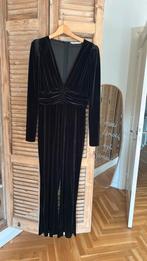 Zara zwart fluwelen jumpsuit L, Kleding | Dames, Maat 42/44 (L), Ophalen of Verzenden, Gedragen, Zara
