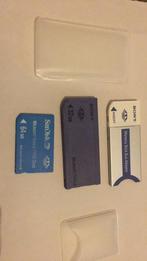 Sony memory stick 32&64MB Sony adapter, Ophalen of Verzenden