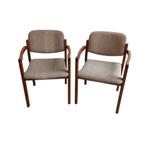 2 x vintage Casala eetkamerstoel (setprijs), Ophalen, Hout, Gebruikt, Twee