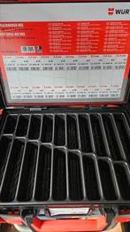 Wurth Spiraalboren Assortiment Doos HSS 155-delig, Verzenden, Nieuw, Overige typen
