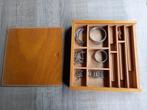 Stokken / Ringen in Houten Doos (Prof. Schoolmateriaal), Ophalen of Verzenden, Gebruikt