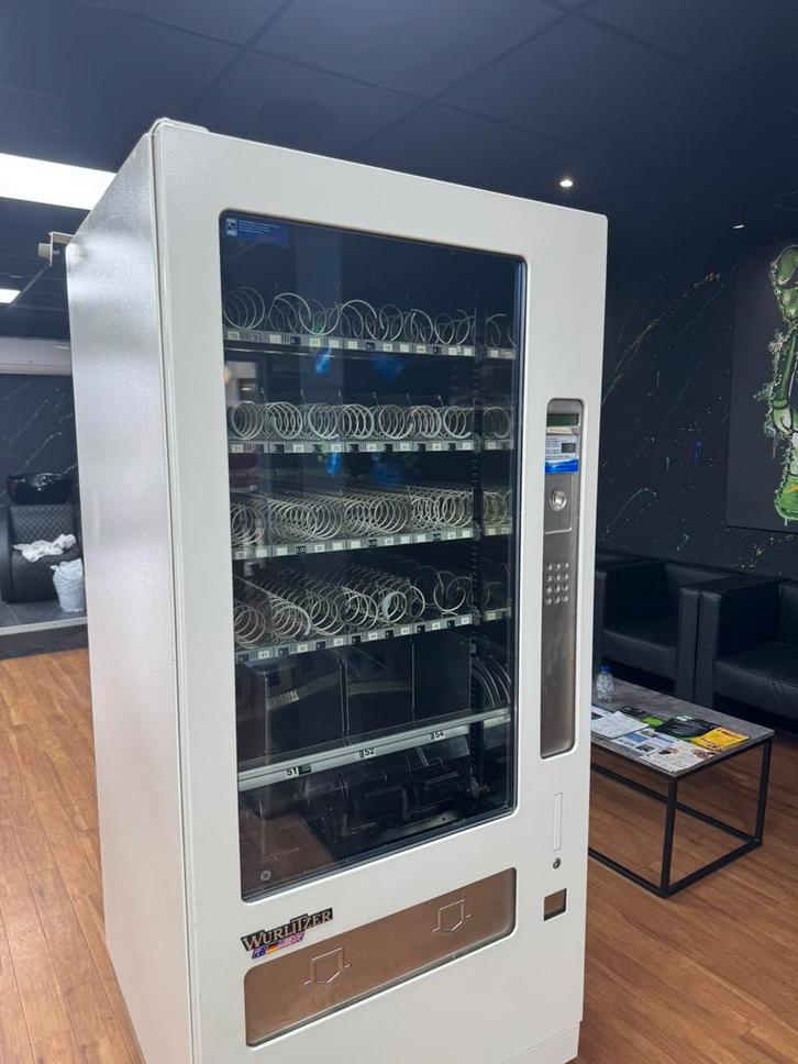 Professionele Vendingmachine Wurlitzer – Werkt op Muntinworp, Verzamelen, Automaten | Overige, Zo goed als nieuw, Ophalen of Verzenden