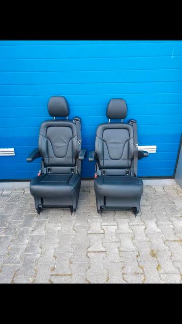 MERCEDES V-KLASSE VITO W447 LEDEREN LUGANO ACHTER STOELEN  beschikbaar voor biedingen
