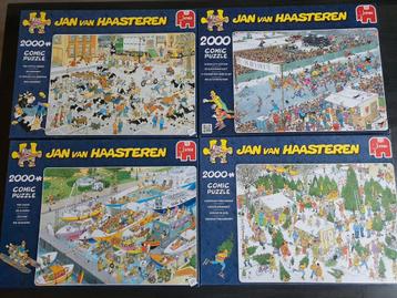 9 jan van haasteren puzzels van 2000 stukjes beschikbaar voor biedingen