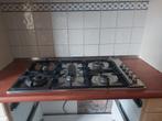 Kookplaat 4 pits en langwerpige pit. 85,5 cm bij 50 cm smeg., Witgoed en Apparatuur, Kookplaten, Gebruikt, Ophalen