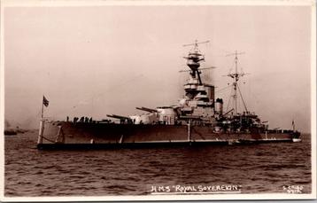 HMS Royal Sovereign | Postcard Royal Navy England beschikbaar voor biedingen