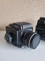 Mamiya M645J + Sekor 80mm f2.8 - Middenformaat Camera, Ophalen of Verzenden, Gebruikt, Spiegelreflex, Overige Merken