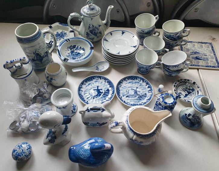 Delfts Blauw Collectie, Antiek en Kunst, Antiek | Keramiek en Aardewerk, Ophalen