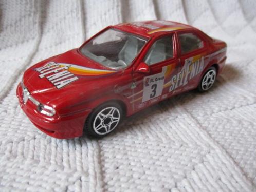 bburago auto alfa romeo 156 selenia 1/43, Hobby en Vrije tijd, Modelauto's | 1:43, Gebruikt, Auto, Overige merken, Ophalen of Verzenden