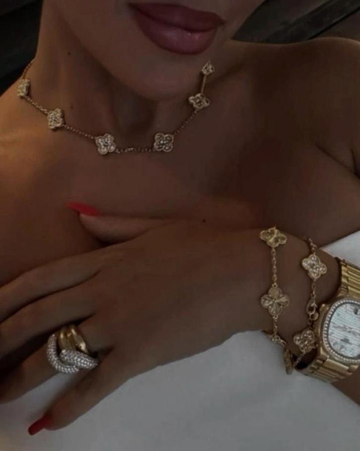 VCA sieraden met 18kt goud, Sieraden, Tassen en Uiterlijk, Armbanden, Nieuw, Goud, Ophalen of Verzenden