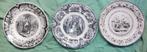3 antiek borden Jezus Judas, Kruisiging, Ophalen of Verzenden