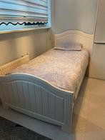 Bed met lattenbodem, Huis en Inrichting, Slaapkamer | Bedden, Ophalen, Eenpersoons, Hout, 100 cm