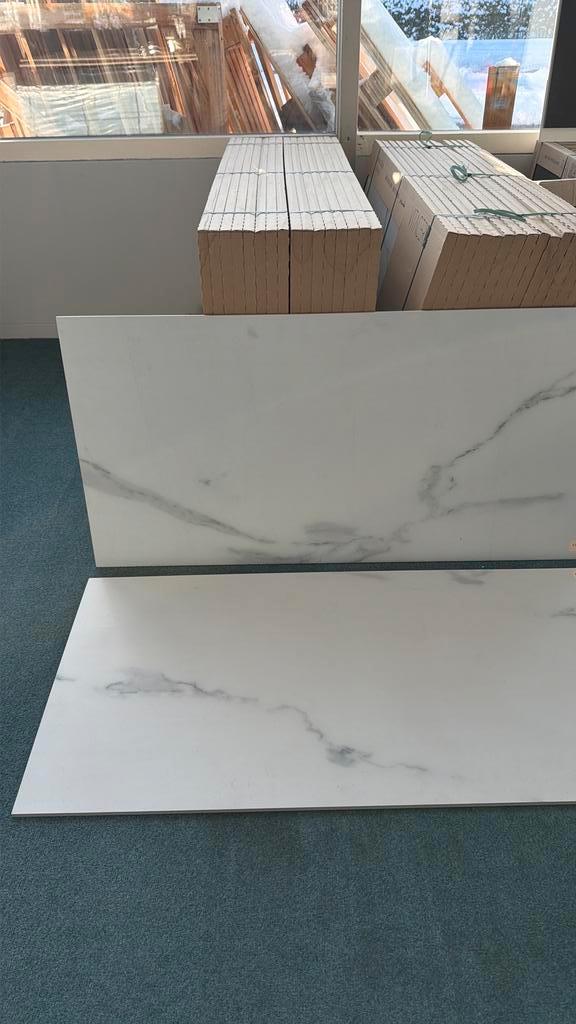 60x120 marmerlook wand/vloertegels koopje!, Doe-het-zelf en Verbouw, Tegels, Nieuw, Vloertegels, Keramiek, 60 cm of meer, 10 m² of meer