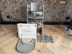 Trip Trap Stoel + baby Set, Tray & Kussen, Ophalen, Gebruikt, Meegroeistoel, Afneembaar eetblad
