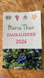 Titia Thun - Maria Thun Zaaikalender 2024, Ophalen of Verzenden, Zo goed als nieuw, Titia Thun; Friedrich Thun