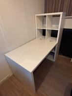 Bureauset ikea: kallax 77x 147 + Linnmon 74 h, 76 d, 115 l, Ophalen, Zo goed als nieuw, Bureau