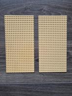 2 lego beige tan western bouwplaten grondplaten 16x32, Ophalen of Verzenden, Gebruikt, Complete set, Lego