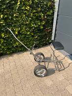 Vintage 2-wiels golftrolley met zitje (opklapbaar), Ophalen, Gebruikt, Golfkar, Overige merken