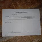Aanvraag Bevolkingsregister Justitie Divisie Marechaussee, Ophalen of Verzenden, Marechaussee, Nederland