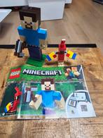 Lego Minecraft 21148 Big Steve met papegaai, Kinderen en Baby's, Speelgoed | Duplo en Lego, Complete set, Ophalen of Verzenden