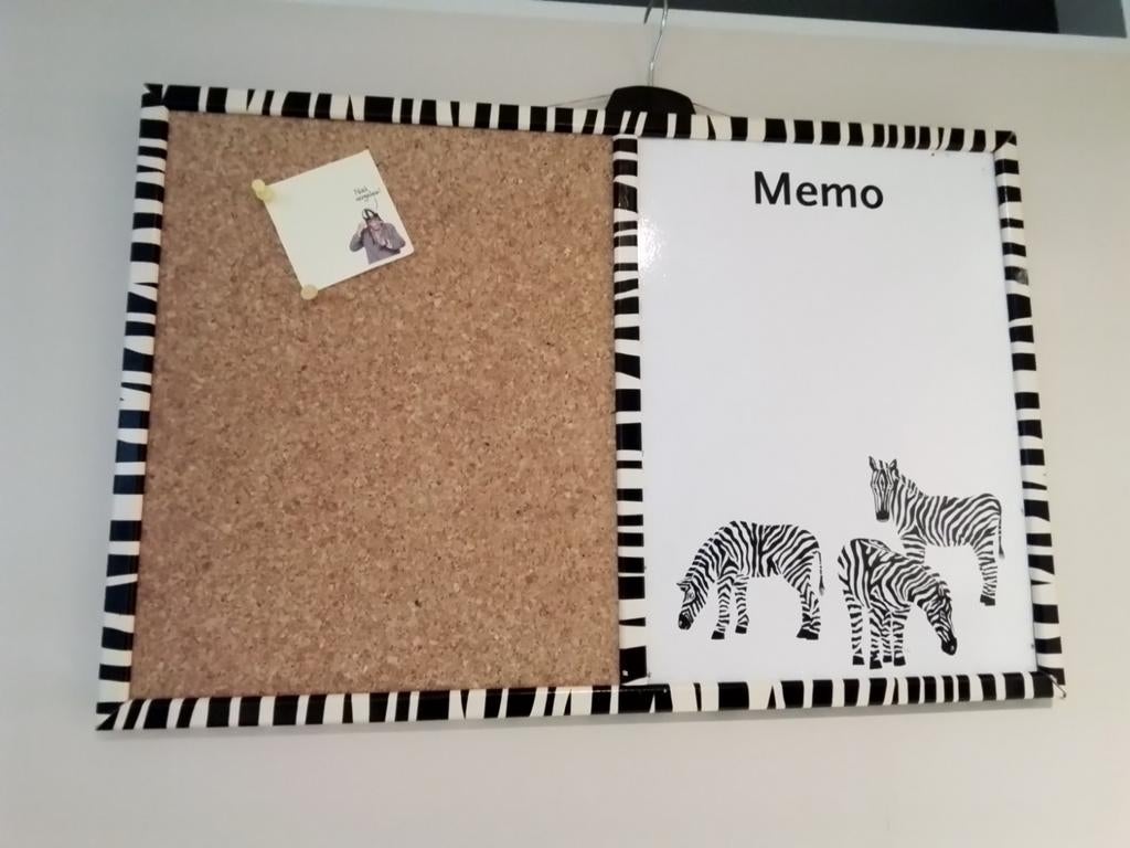 Twee prikborden, Huis en Inrichting, Woonaccessoires | Memoborden, Ophalen
